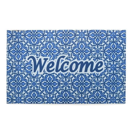 Stephan Roberts Home 18 x 30 in Recycled Rubber Doormat Pisa 30N18RM5306